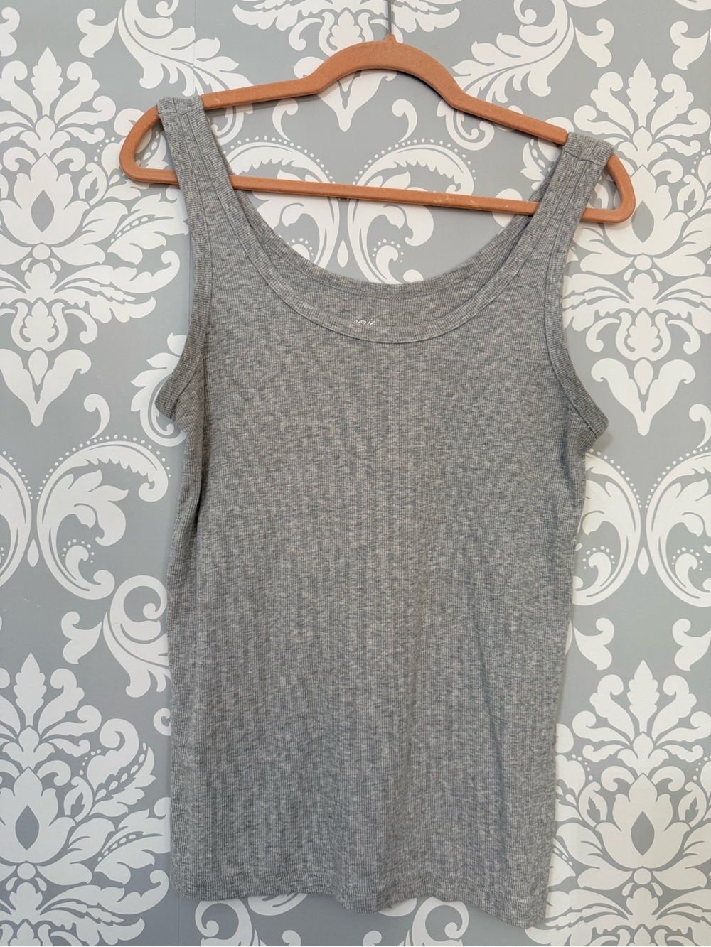 🌿10/$25 • aerie Heather Gray Scoop Neck Tank Top